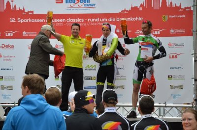 Ausrufezeichen in Leipzig - Dirk Schumann auf dem Podium - Nagel und Niepenberg stark